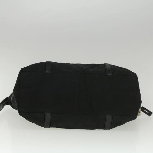 PRADA Tote Bag Nylon Black Auth bs9018 - Picture 5 of 16